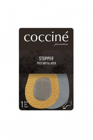 Coccine STOPPER PECCARY&LATEX Pelle hamulec stopy na lateksoAej poduszce