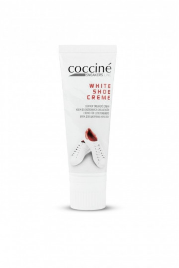 COCCINE WHITE SHOE CREAM crema nutriente per la cura delle scarpe 75ML