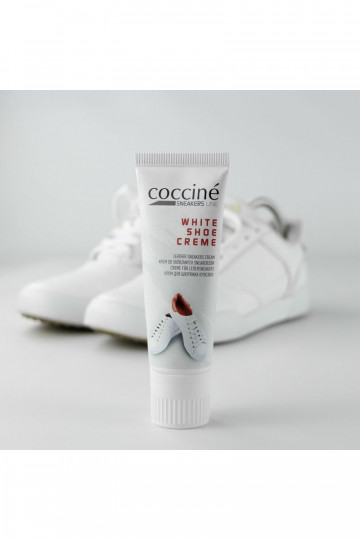COCCINE WHITE SHOE CREAM crema nutriente per la cura delle scarpe 75ML 2