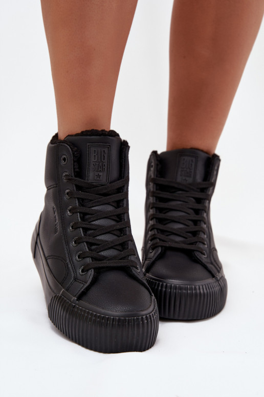 riscaldamento Scarpe per il tempo libero con una piattaforma Big Star OO274796 colore nero