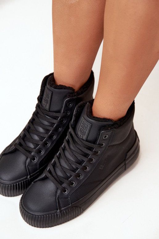 riscaldamento Scarpe per il tempo libero con una piattaforma Big Star OO274796 colore nero