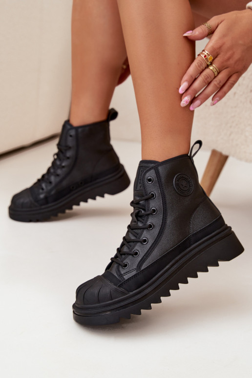 scarpe per il tempo libero con suola Femminile riscaldamento Big Star OO274A355 colore nero