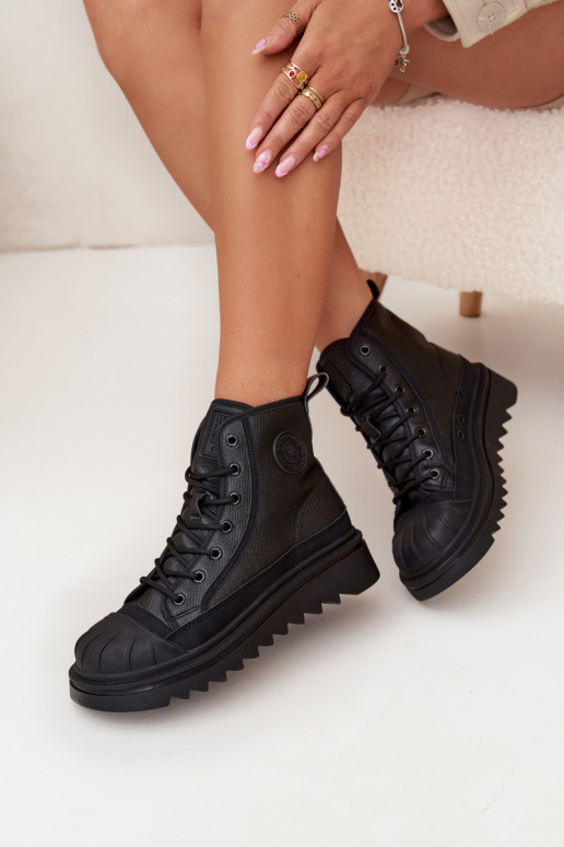 scarpe per il tempo libero con suola Femminile riscaldamento Big Star OO274A355 colore nero