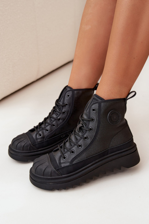 scarpe per il tempo libero con suola Femminile riscaldamento Big Star OO274A355 colore nero