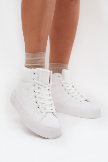 riscaldamento Scarpe per il tempo libero con una piattaforma Big Star OO274794 Colore bianco