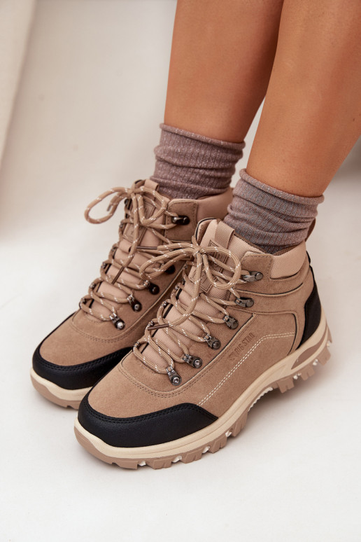 scarponi da trekking Femminile Big Star SS274095 beige