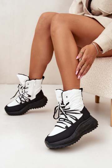 Stivali da neve Femminile Al Castello Big Star SS274060 Bianco-colore nero