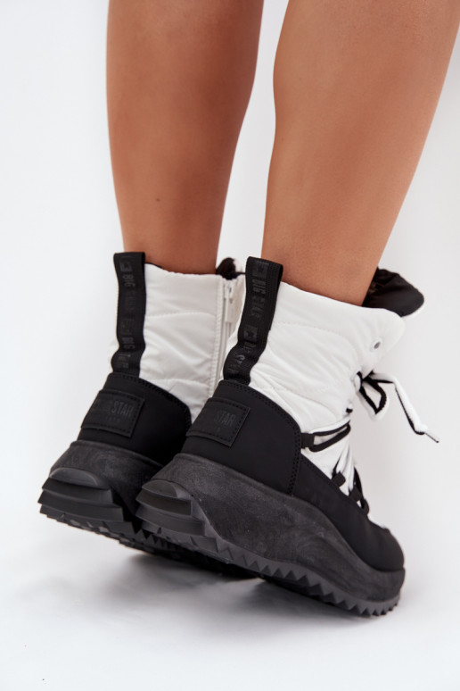 Stivali da neve Femminile Al Castello Big Star SS274060 Bianco-colore nero