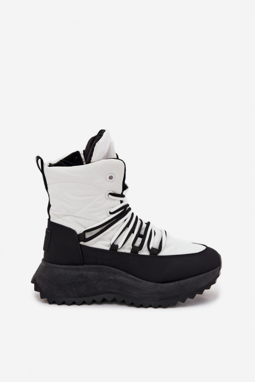 Stivali da neve Femminile Al Castello Big Star SS274060 Bianco-colore nero