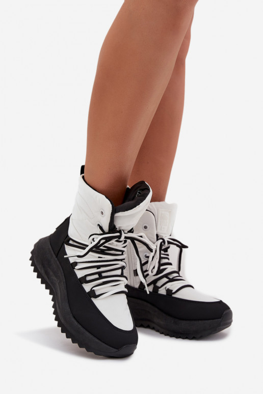 Stivali da neve Femminile Al Castello Big Star SS274060 Bianco-colore nero