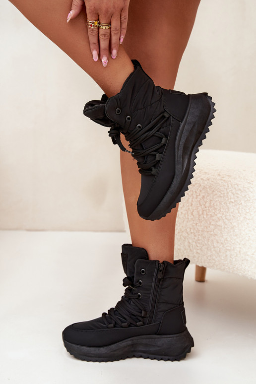 Stivali da neve Femminile Al Castello Big Star SS274059 colore nero