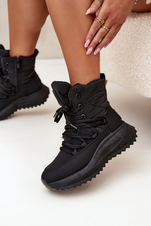 Stivali da neve Femminile Al Castello Big Star SS274059 colore nero