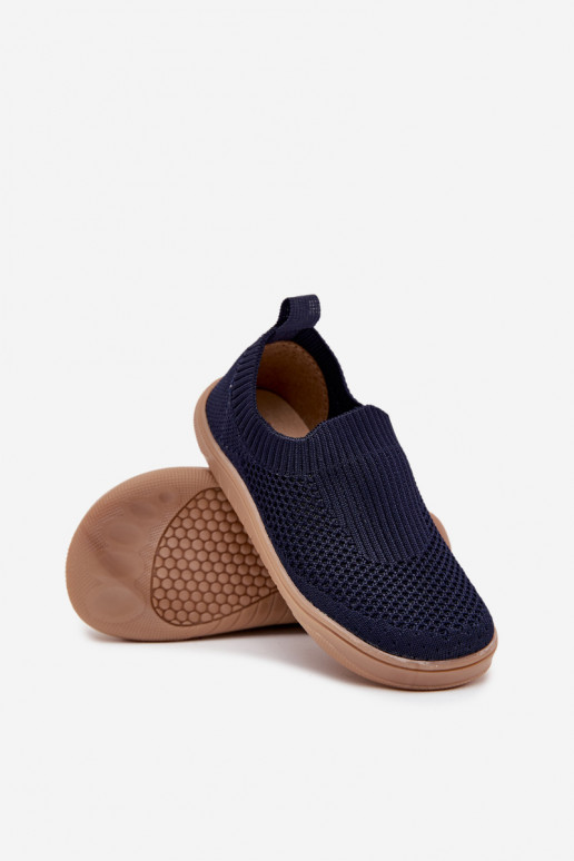 Pantofole slip-on Barefoot Infantile Milami blu scuro Deveriselle Pantofole slip-on Barefoot Infantile Milami blu scuro Deveriselle
