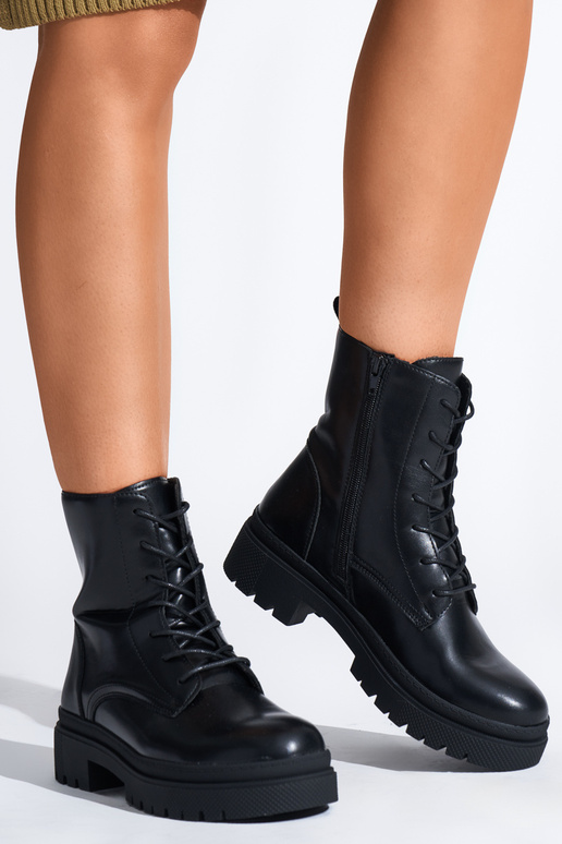 colore nero allacciato Scarpe da donna