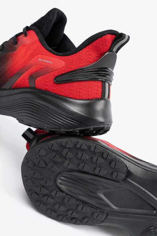 Nero e Rosso la luce scarpe sportive uomini