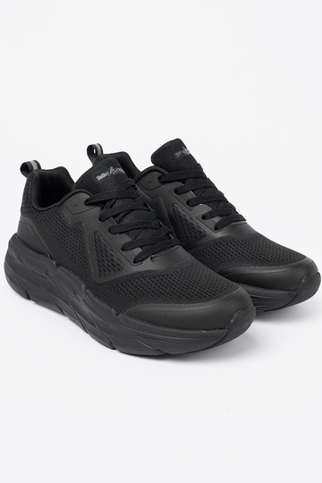 colore nero scarpe sportive uomini con rete McArthur