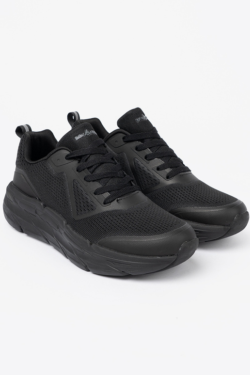 colore nero scarpe sportive uomini con rete McArthur