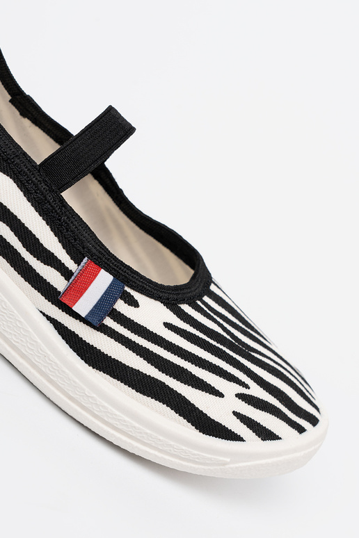 Nero eColore bianco la luce scarpe chiusura z motyAem zebry