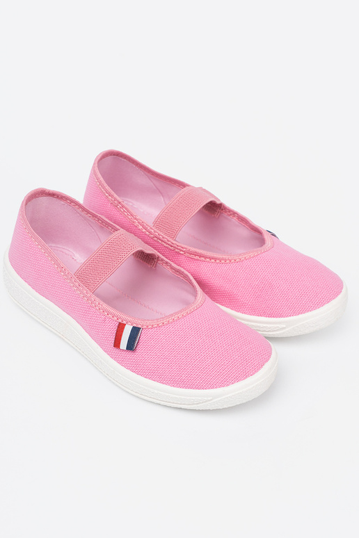  colore rosa scarpe z flessibilem paskiem