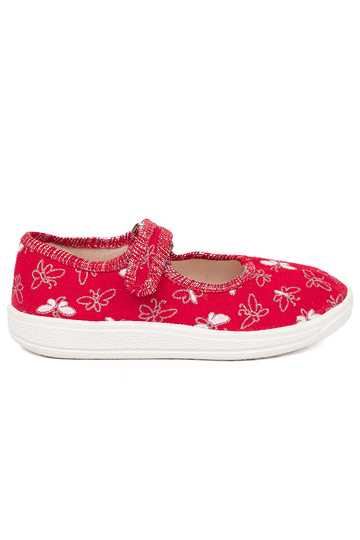 Scarpe da ginnastica bambini Velcroy Rosso 2