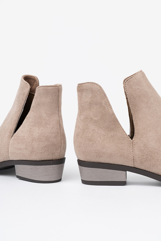 beige scarpe z Aycięciami