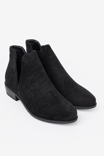 colore nero scarpe z Aycięciami