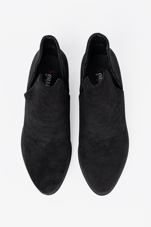 colore nero scarpe z Aycięciami