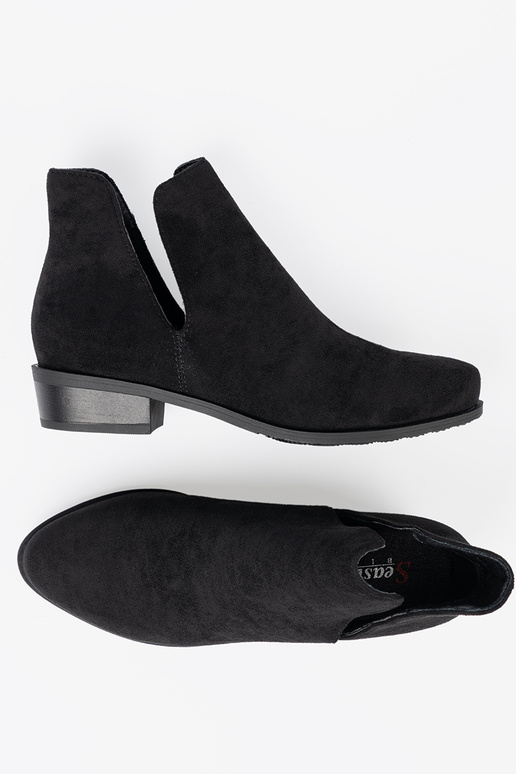 colore nero scarpe z Aycięciami