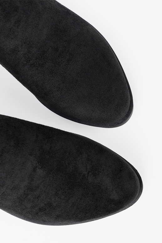 colore nero scarpe z Aycięciami