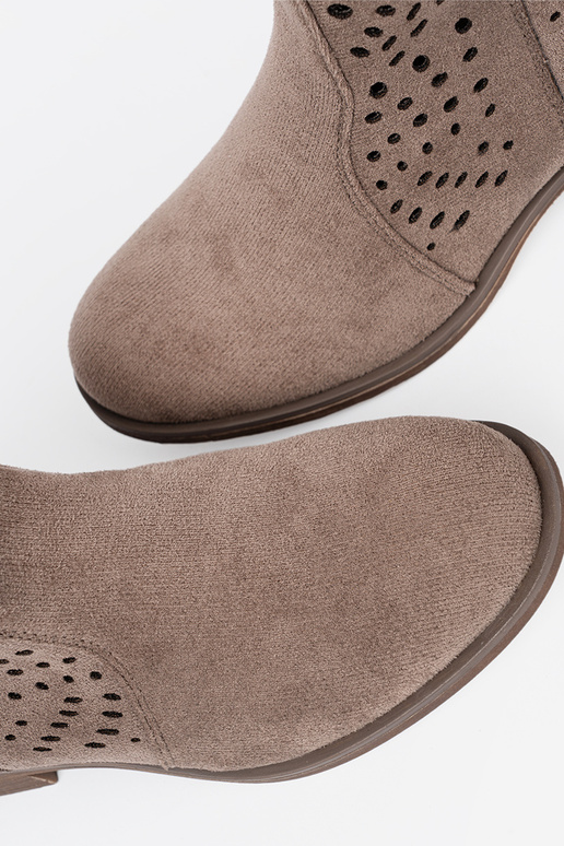 beige scarpe traforato A koAbojskim stylu beige scarpe traforato A koAbojskim stylu