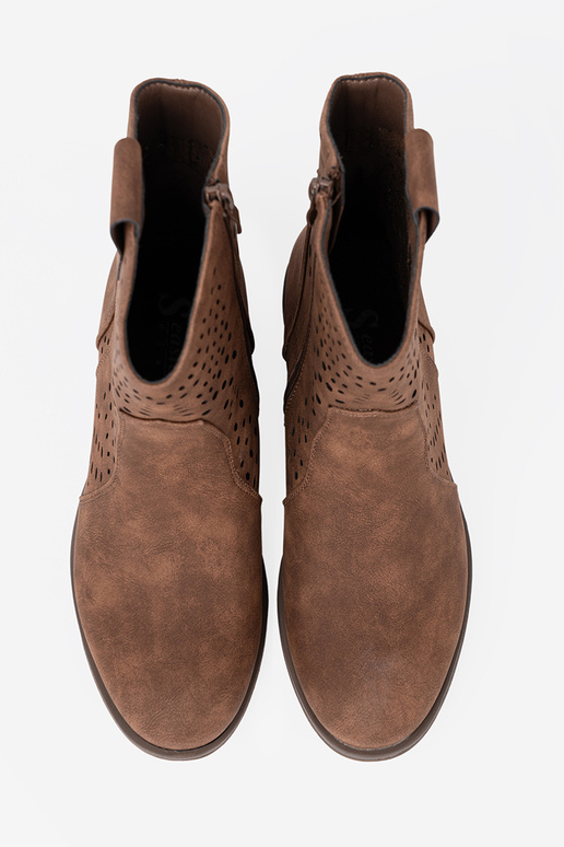 con elementi traforati colore marrone scarpe con elementi traforati colore marrone scarpe