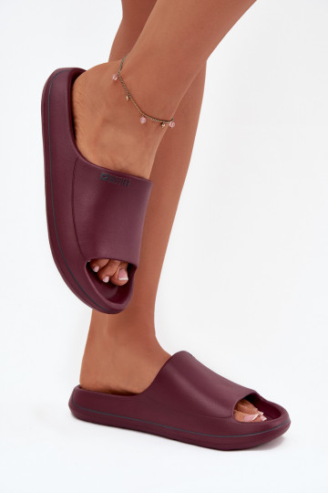  Pantofole da donna Big Star SS274422 Borgogna