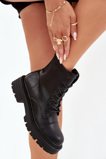 riscaldamento Stivaletti da lavoro Femminile Big Star OO274140 colore nero