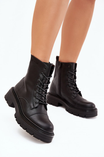 riscaldamento Stivaletti da lavoro Femminile Big Star OO274140 colore nero 2