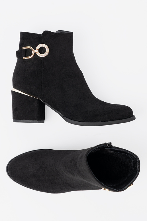 colore nero Scarpe da donna z elegancką sprzączką