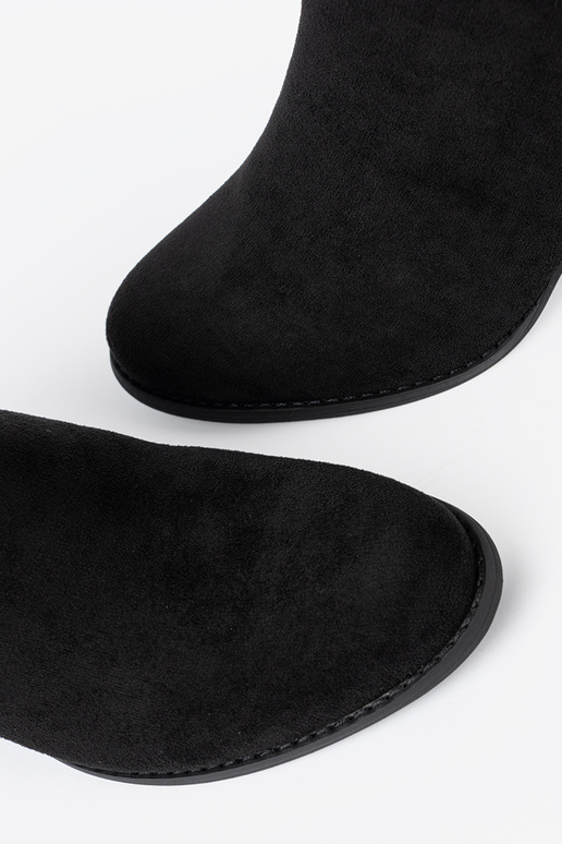 colore nero Scarpe da donna z elegancką sprzączką