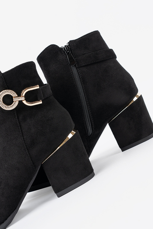 colore nero Scarpe da donna z elegancką sprzączką