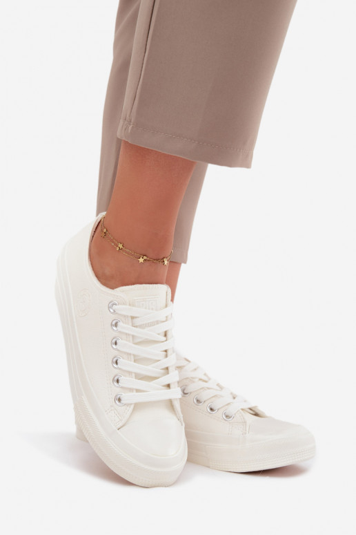 riscaldamento Basso Scarpe per il tempo libero Big Star OO274927 Colore bianco