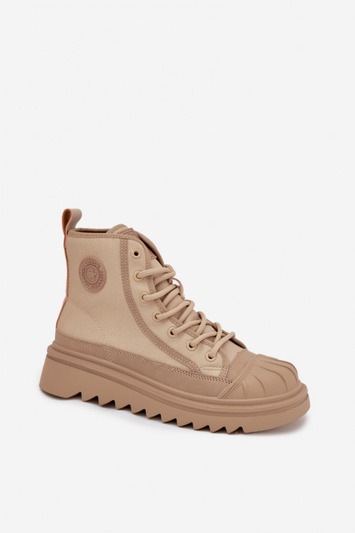 scarpe per il tempo libero con suola Femminile riscaldamento Big Star OO274A356 beige scarpe per il tempo libero con suola Femminile riscaldamento Big Star OO274A356 beige