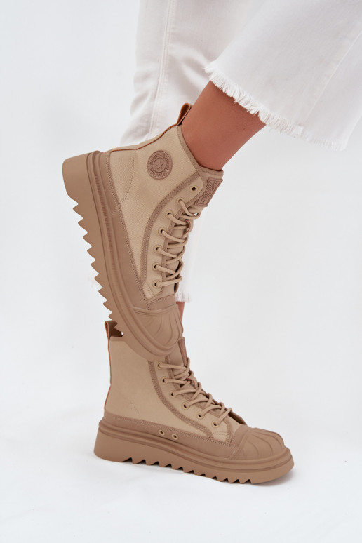 scarpe per il tempo libero con suola Femminile riscaldamento Big Star OO274A356 beige scarpe per il tempo libero con suola Femminile riscaldamento Big Star OO274A356 beige