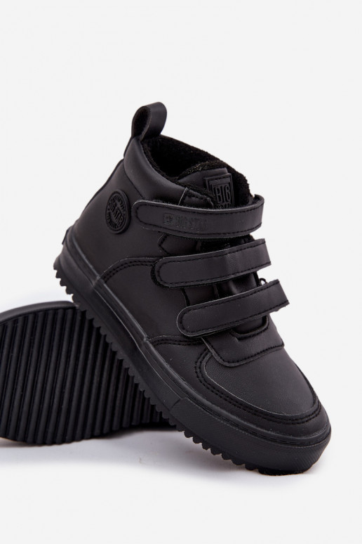 riscaldamento Stivali modello sneakers Infantile con chiusure adesive Big Star SS374070 colore nero riscaldamento Stivali modello sneakers Infantile con chiusure adesive Big Star SS374070 colore nero
