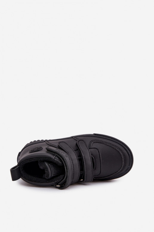riscaldamento Stivali modello sneakers Infantile con chiusure adesive Big Star SS374070 colore nero riscaldamento Stivali modello sneakers Infantile con chiusure adesive Big Star SS374070 colore nero