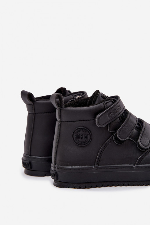 riscaldamento Stivali modello sneakers Infantile con chiusure adesive Big Star SS374070 colore nero riscaldamento Stivali modello sneakers Infantile con chiusure adesive Big Star SS374070 colore nero