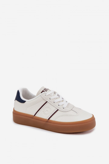 Scarpe per bambini bianche stile sneakers Big Star SS374024