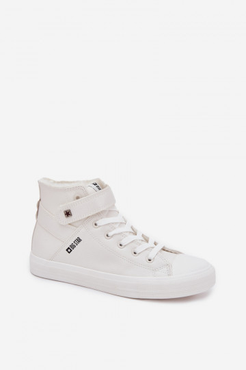 Pelle riscaldamento scarpe casual BIG STAR V274541FIN Colore bianco 2