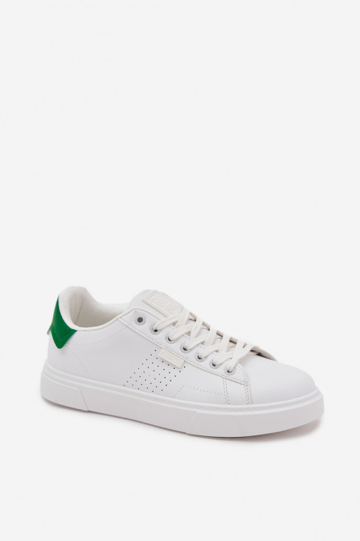 scarpe casual Scarpe modello sneakers Deveschio in ecopelle Big Star OO174116 Bianco-colore verde
