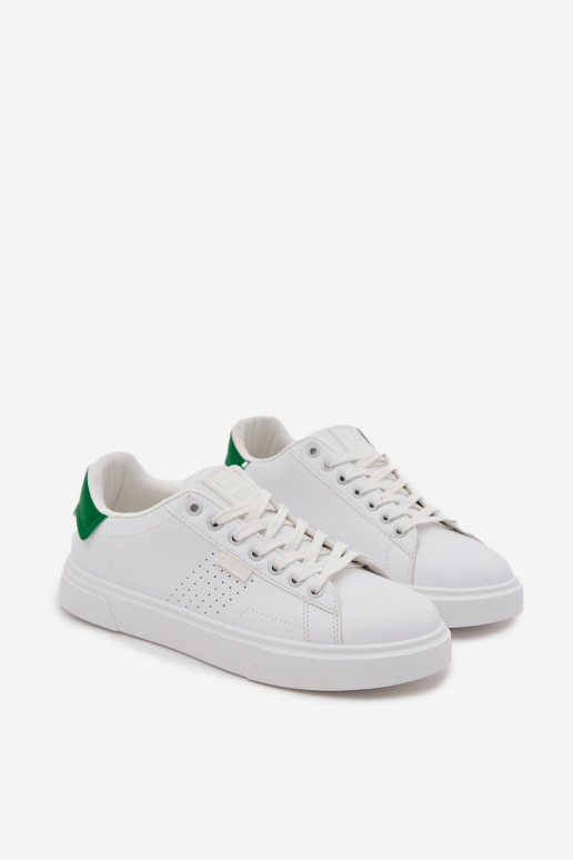 scarpe casual Scarpe modello sneakers Deveschio in ecopelle Big Star OO174116 Bianco-colore verde