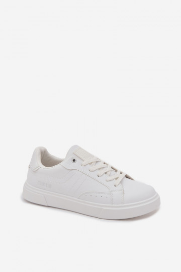 Sneakers da uomo in pelle sintetica bianche "Big Star OO174118"