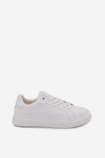 Sneakers da uomo in pelle sintetica bianche "Big Star OO174118" 2