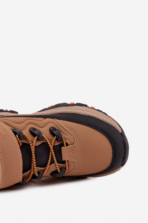 scarpe Stivali da neve Infantile con chiusure adesive Big Star SS374012 colore marrone